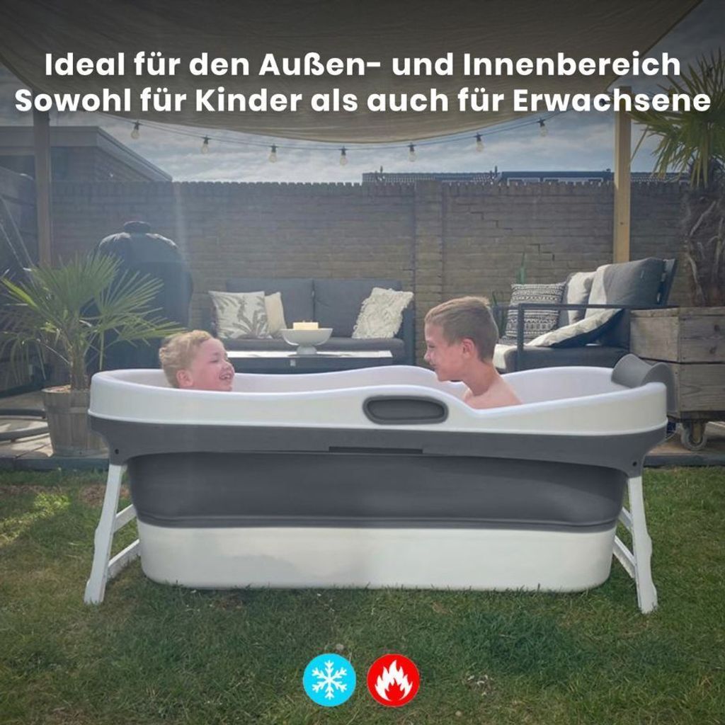 HelloBath® Faltbare Badewanne für Erwachsene XL, Produktbild 3