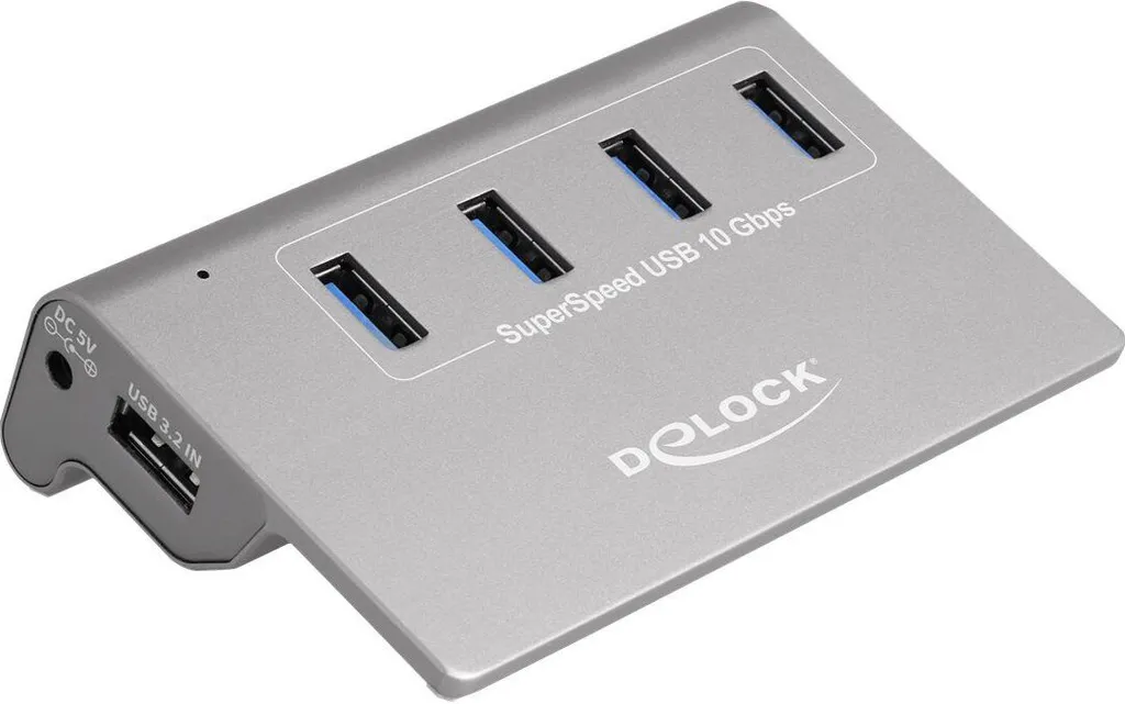 Hub USB 3.2 Gen 2 Delock 4 Porte | 10Gbps per Gaming e Backup