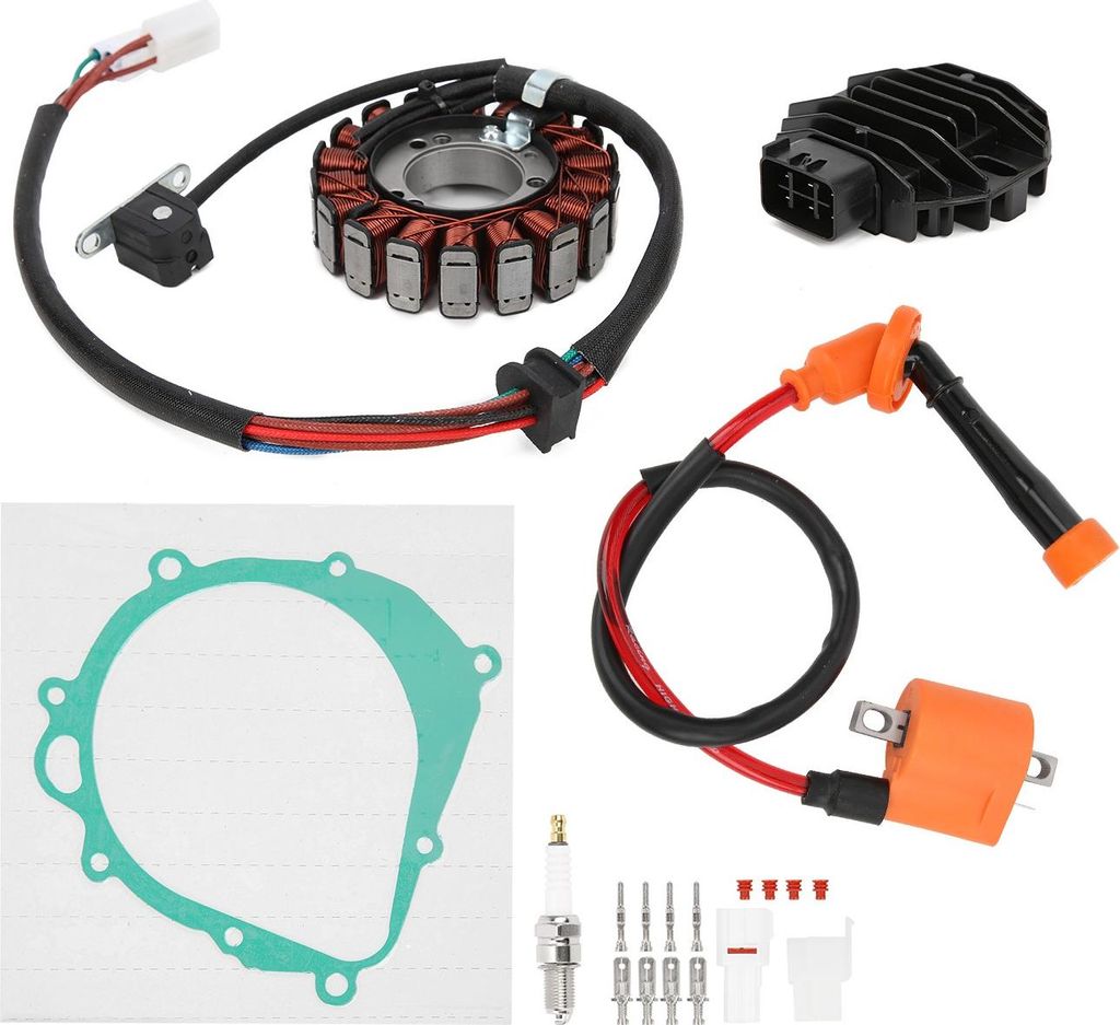 Zündspule Zündkerzenregler Gleichrichter Stator 33410-09f00 Ersatz für Suzuki Quadsport Z400 LTZ400 2003-2008