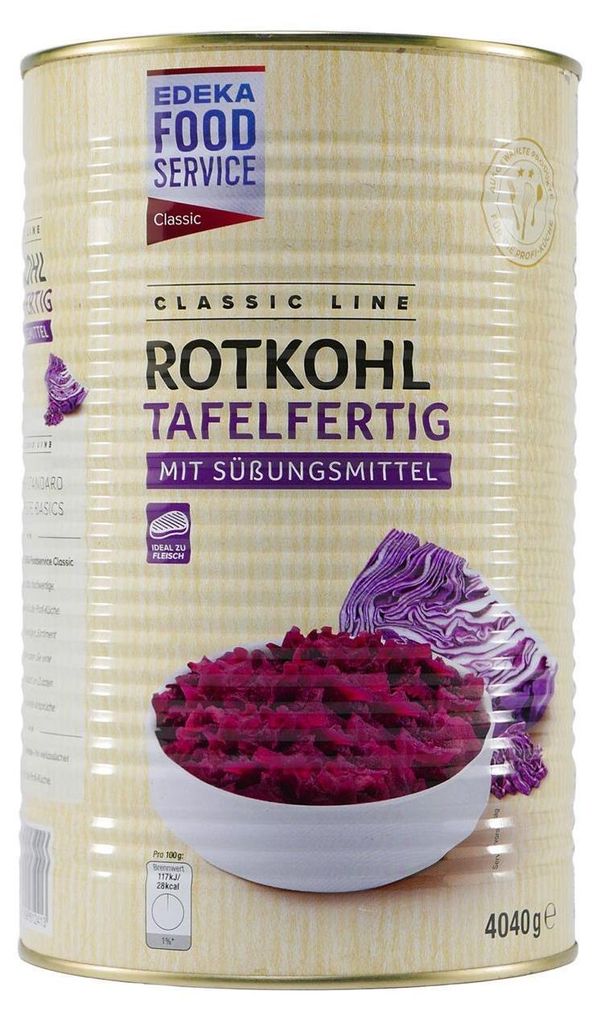 Classic Line Rotkohl -tafelfertig- 4,04KG Produktbild 