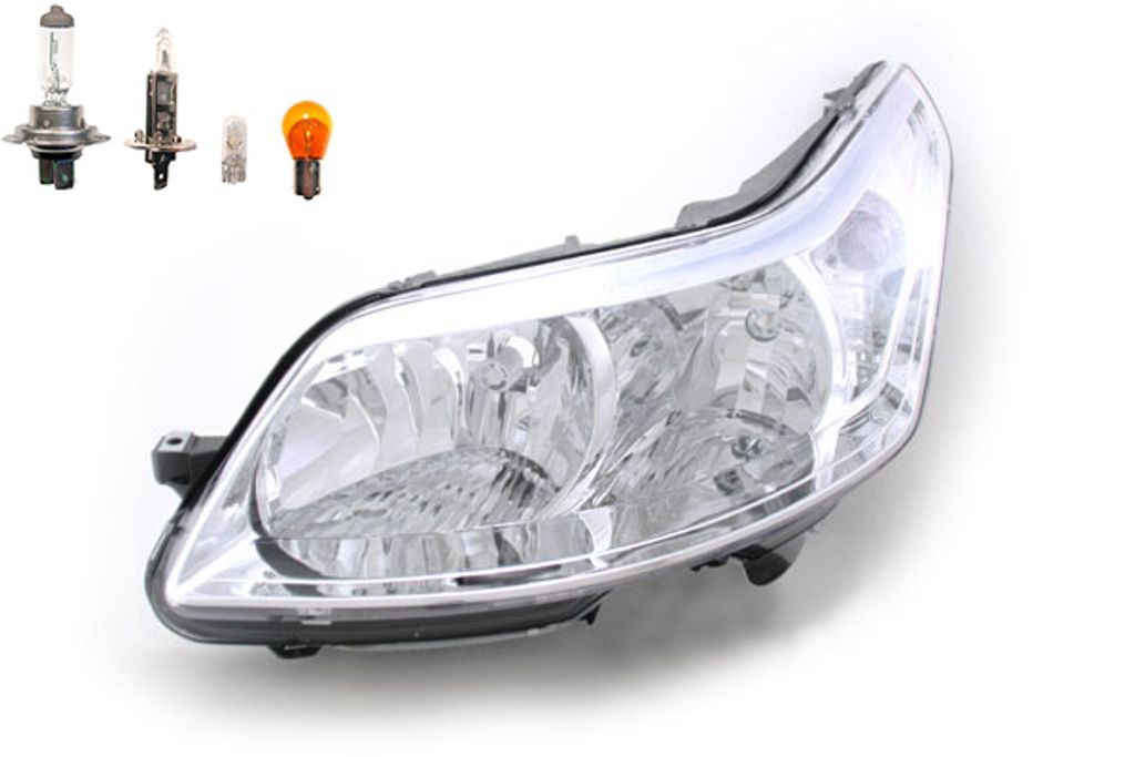 Johns, Scheinwerfer Halogen Front passend für Citroen C4 11/04-07/11 Links Leuchtmittel 0000620853 00006208L4 620853 6208L4