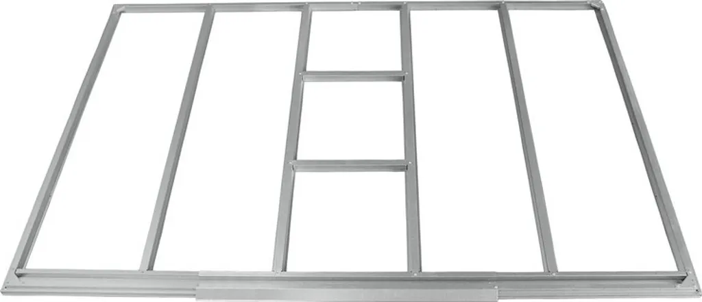 Évitez l'humidité : Cadre de sol pour abri de jardin 234x312 Duramax
