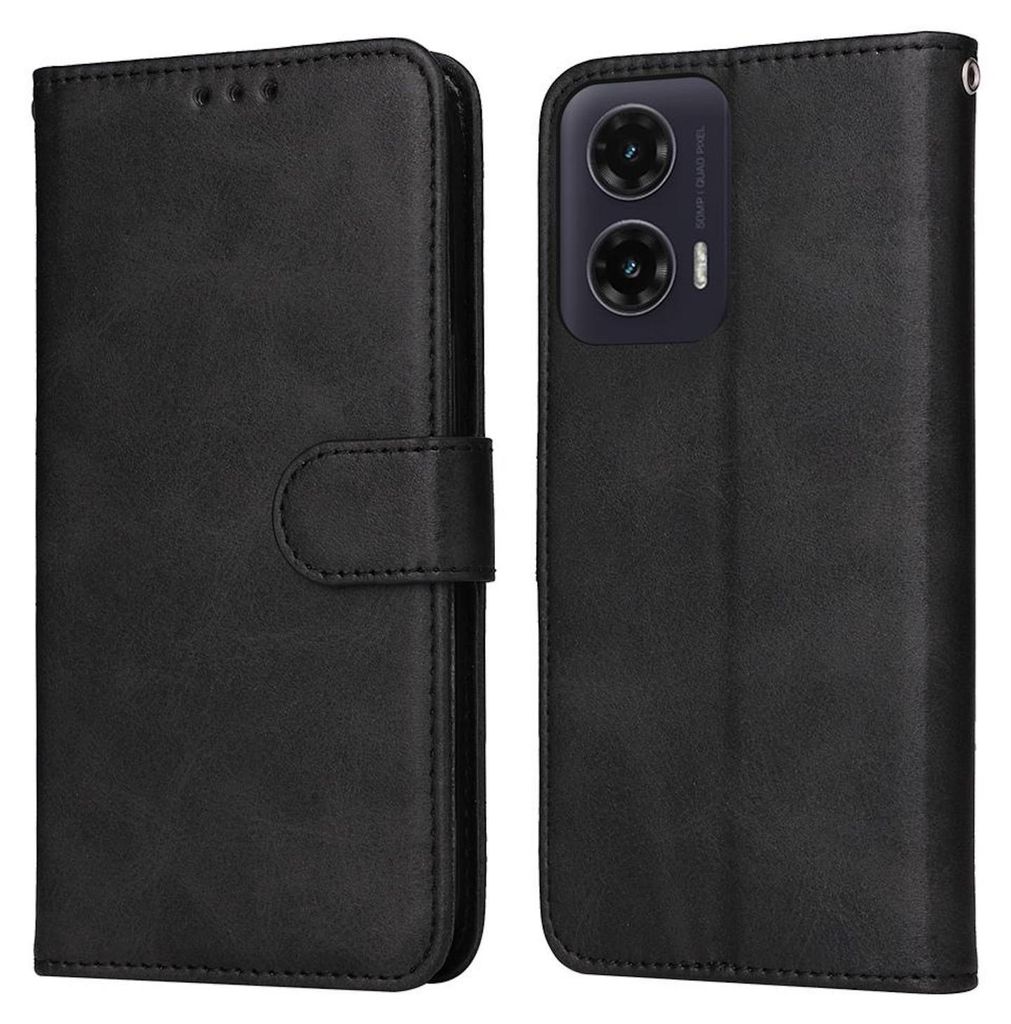 Für Motorola Moto G35 Kunstleder Klapp Handy Hülle Book Produktbild 
