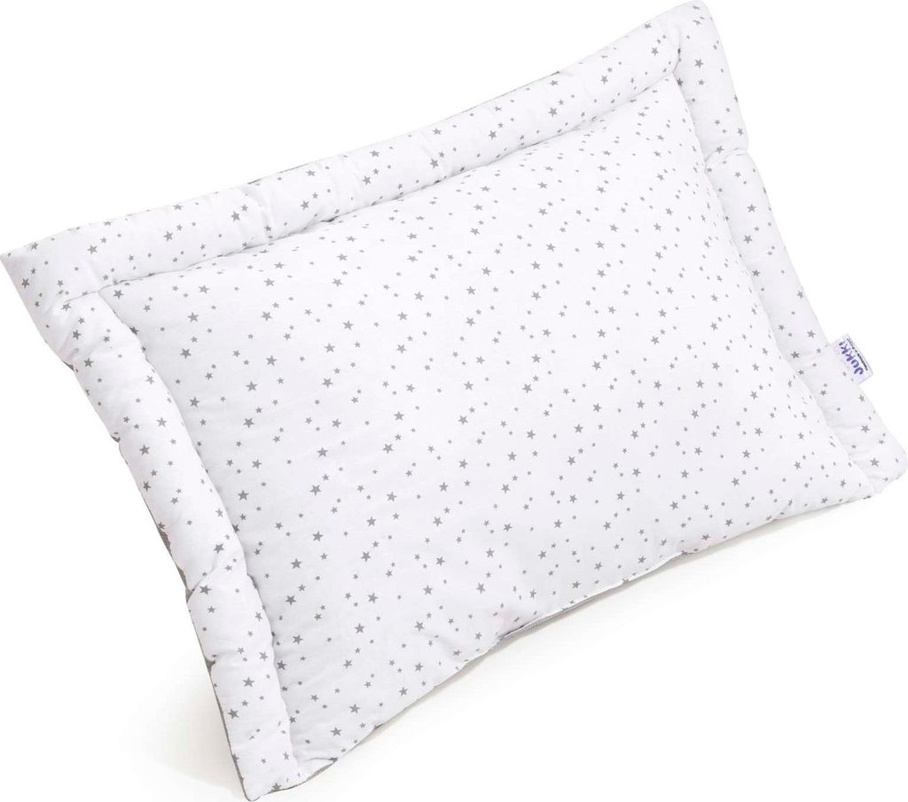 Twinkle Stars & Grey Velvet Doppelseitiges Kinderkissen 40 x 60cm