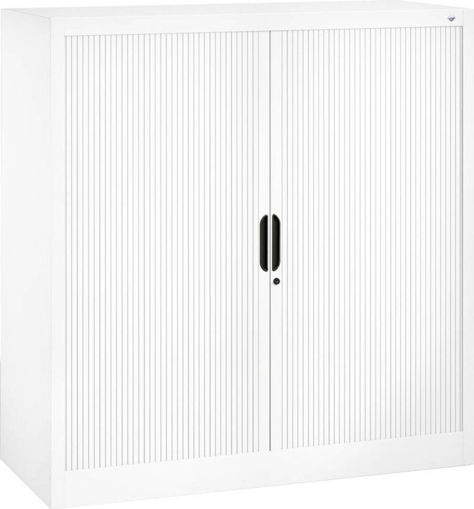 CP Omnispace Rollladenschrank verkehrsweiß 2 Fachböden 120,0 x 42,0 x 123,0 cm