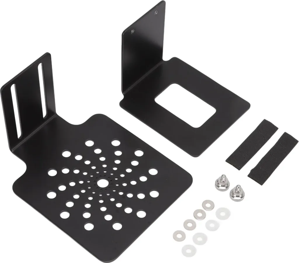 Support café réglable anti-fuite en inox noir pour protéger votre balance