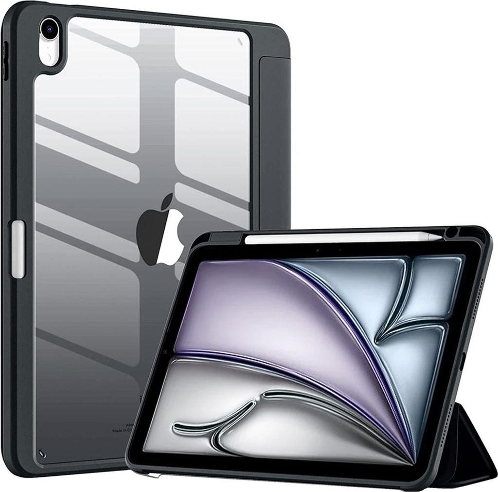 Hartkristallhülle für iPad Air 11 Gen. 6 2024 (Schwarz)