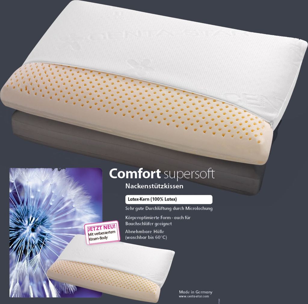 Centa-Star Extra 2414.00 Relax Nackenstützkissen supersoft Produktbild 