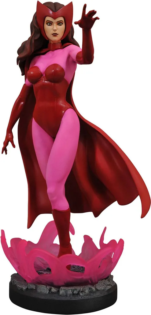 Statue Scarlet Witch Marvel 28 cm : Qualité Résine sans Défaut