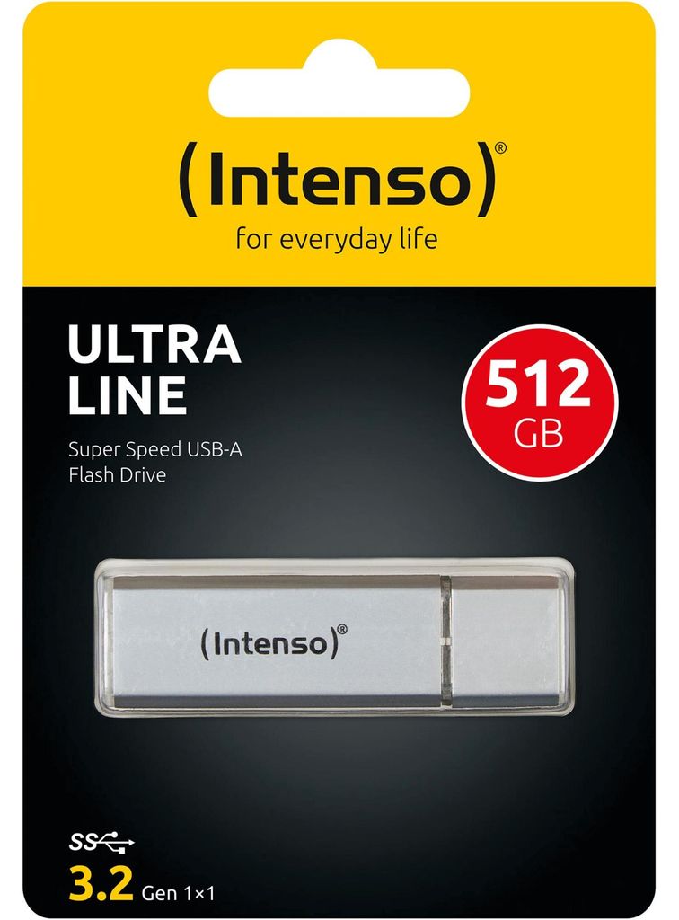 Intenso Ultra Line, 512 GB, USB Typ-A, 3.2 Gen 1 (3.1 Gen Obrázok produktu 