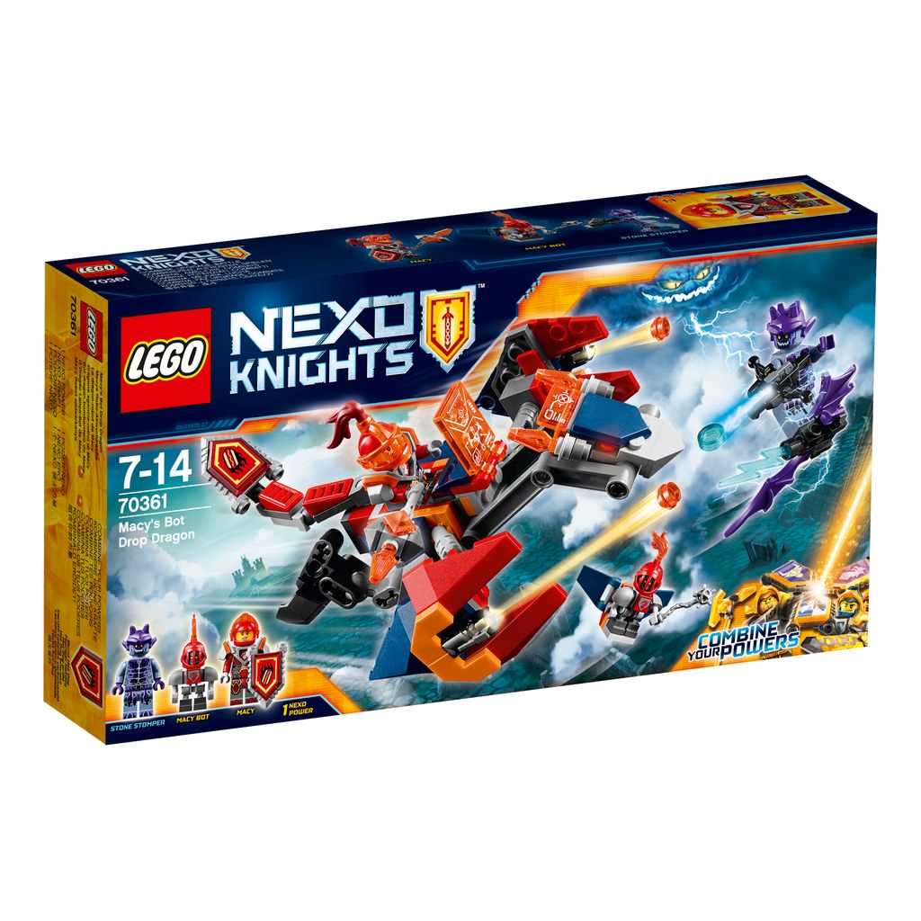 LEGO Nexo Knights Macys Robo-Abwurfdrache 70361