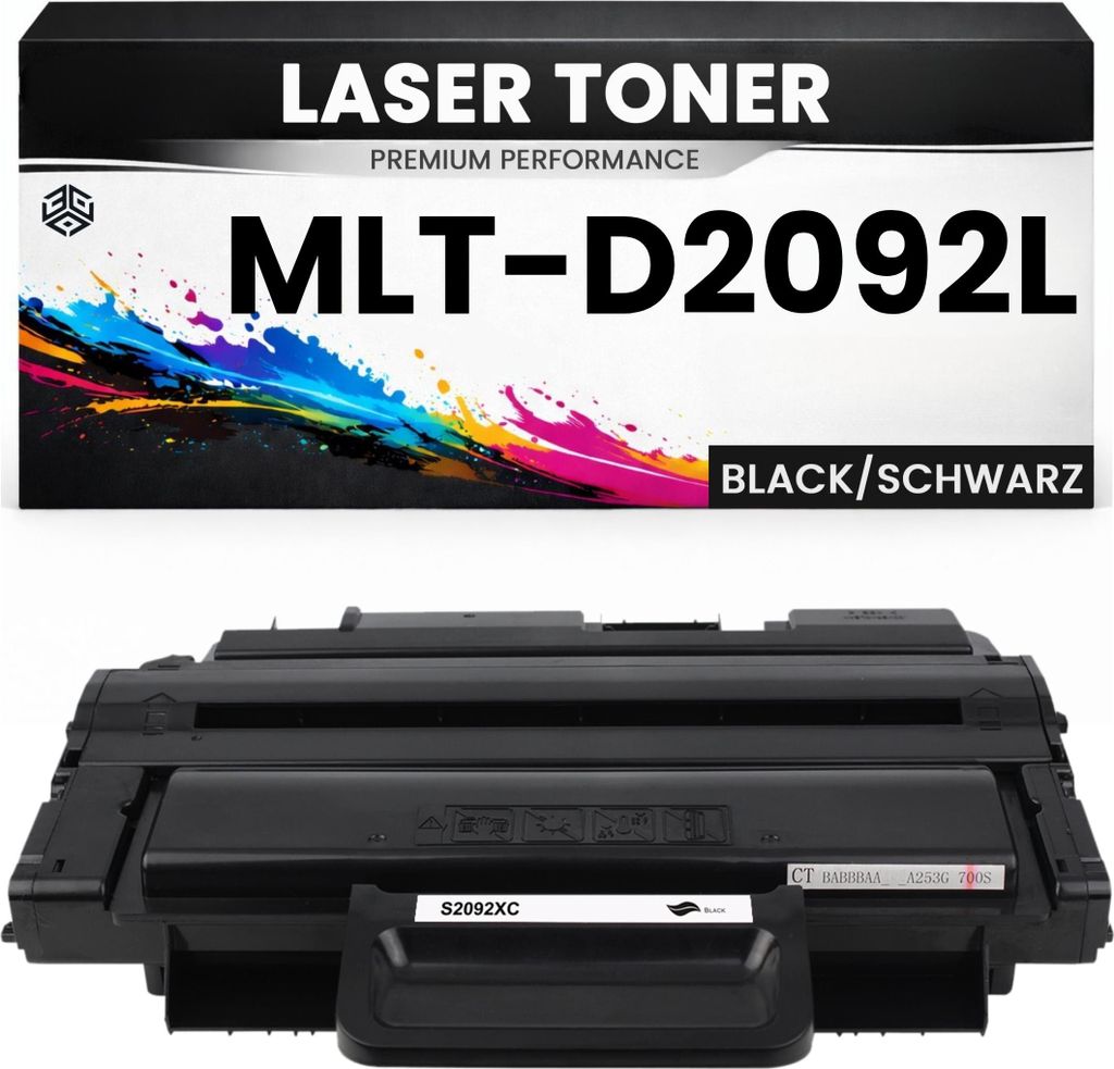 Toner 209L für Samsung Schwarz MLT-D2092L wie Original Premium alternative ML-2855ND SCX-4824/4824FN/4825FN/4828FN/4826FN/4826N/4828HN SCX-4824FN