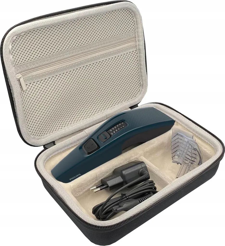 Kit da Viaggio Philips HC3505/15 con Custodia Nera e Set Barbiere Completo - 4