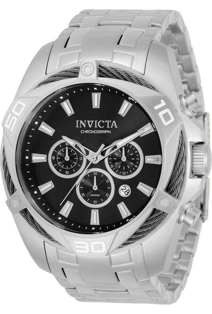 Invicta Bolt 34118 Pánské Hodinky - Quartz Hnutí - Nerezová Obrázek produktu 