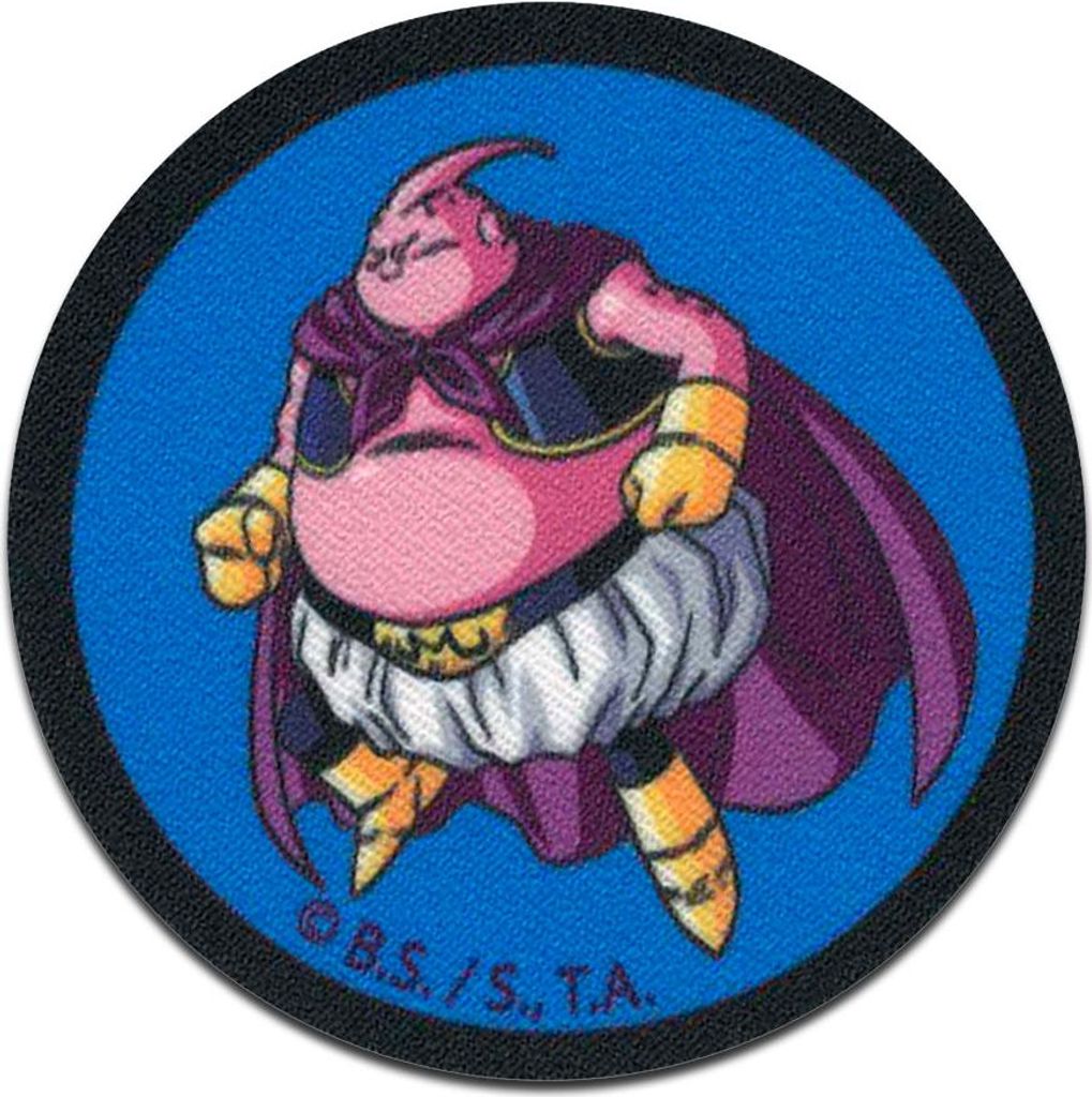 Majin Buu 6 x 6 cm: Comercial Mercera Dragon Ball Z - Aufnäher, Bügelbild, Aufbügler, Applikationen, Patches, Flicken, zum aufbügeln
