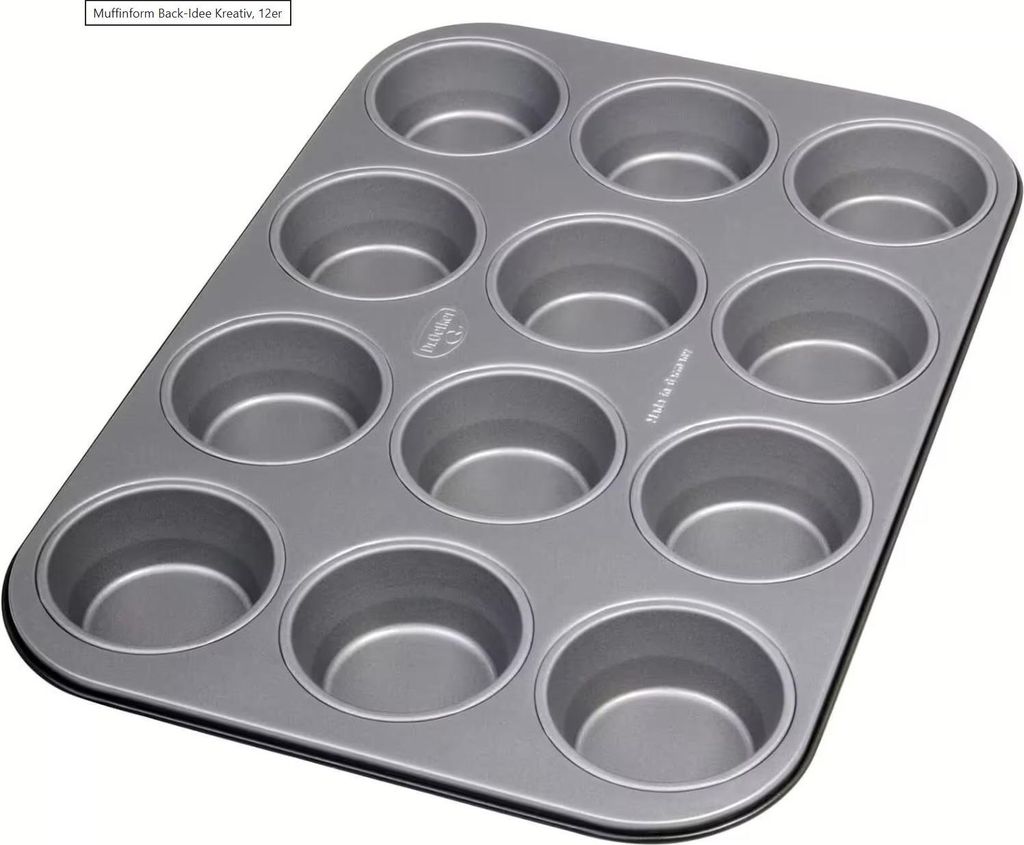 Dr. Oetker Muffinform 12er, Backblech antihaft für Muffins, Produktbild 