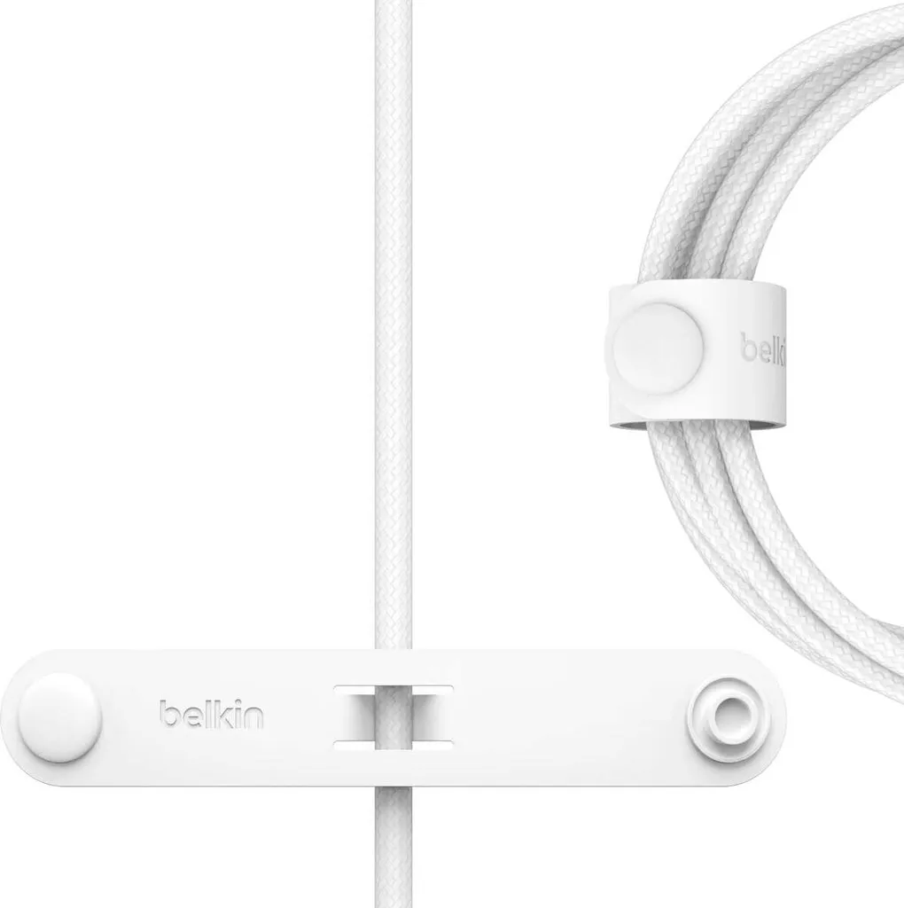 Câble Belkin BoostCharge Pro USB-C vers Lightning et USB-C Blanc 1,5m - 8