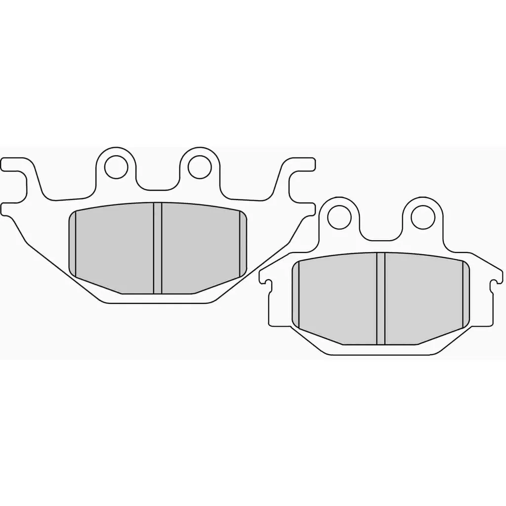 Plaquettes de frein FERODO FDB 2184 SG Sinter pour moto et scooter