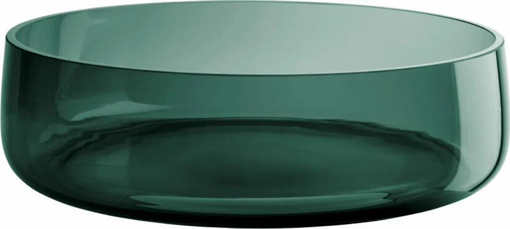 Saladier en Verre Vert Ajana - Grande Coupelle Design pour votre Table