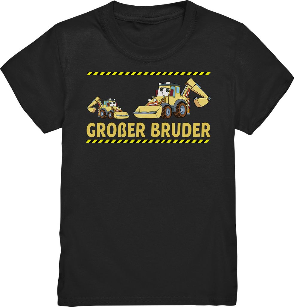 Bagger Großer Bruder T-Shirt – Black / 152/164 (12-14) Produktbild 