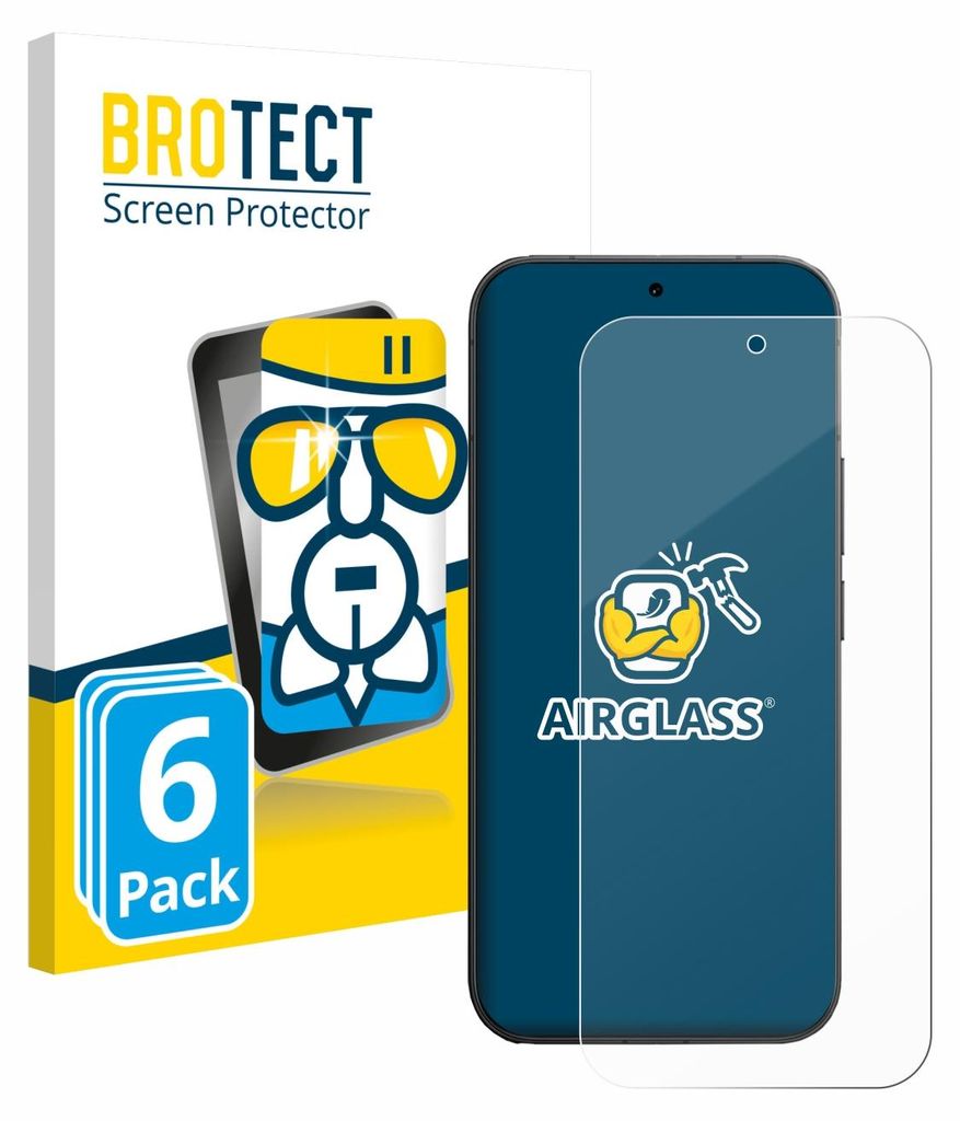 6x BROTECT Schutzglas für Vivo V70 Schutzfolie Panzer Folie Glas Display Schutz klar