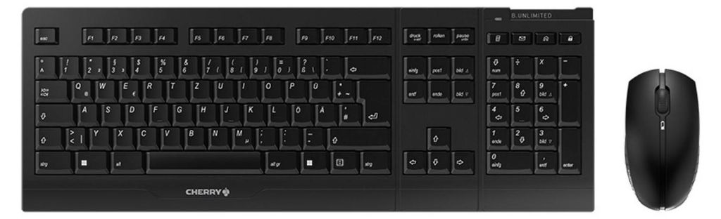Cherry B.UNLIMITED 3.0 Wireless Desktop black QWERTZ DE Produktbild 
