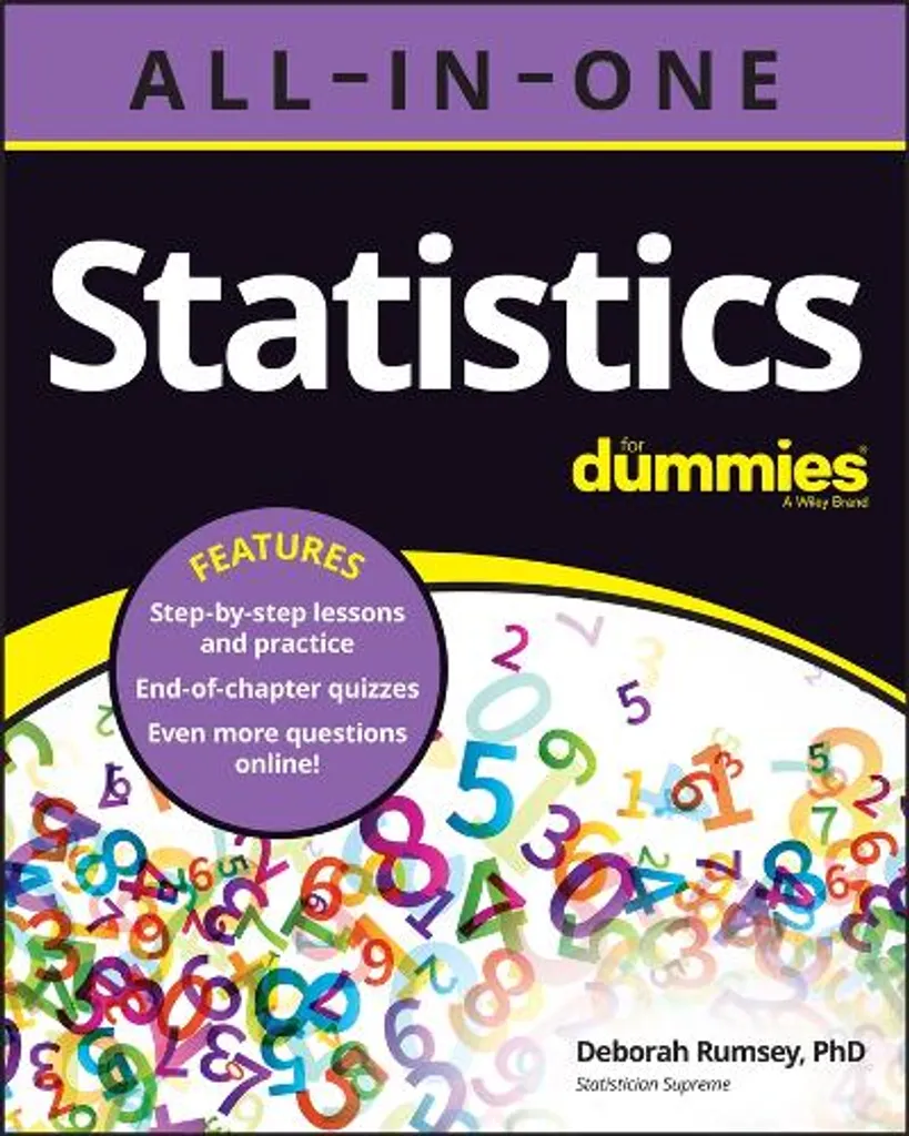 Statistics All In One For Dummies Livre Anglais Mathématiques 7en1