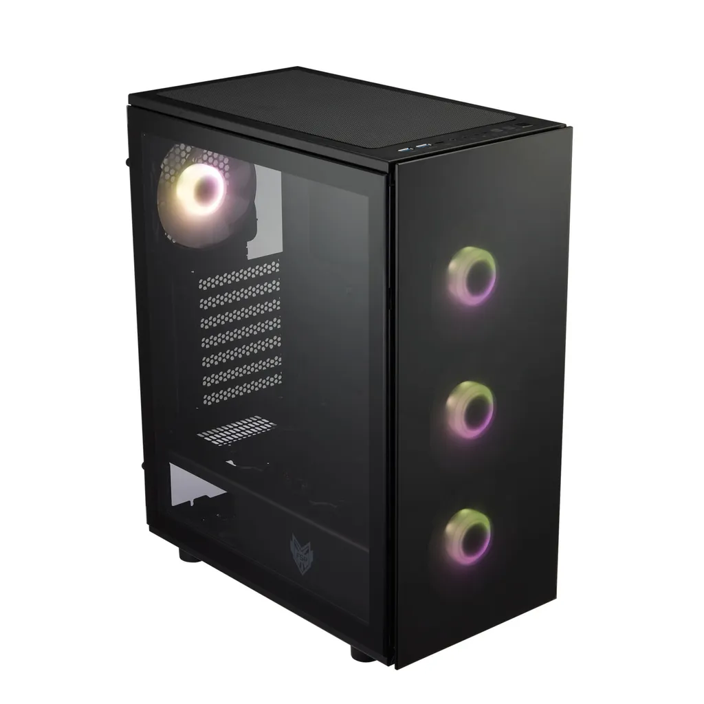 Boîtier PC Fortron CMT340 Plus pour Setup Gaming Haute Performance et ATX
