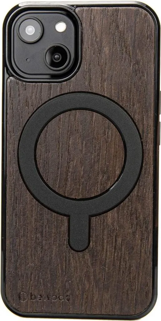 Custodia iPhone 15 Bewood Smoked Oak MagSafe | Cover Legno Artigianale