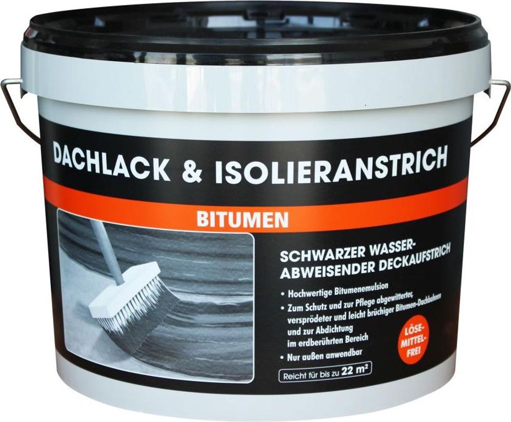 Dachlack & Isolieranstrich 10 l Produktbild 
