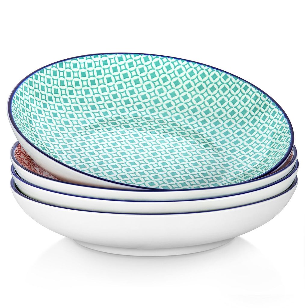vancasso MACARON Porcelaine Assiettes creuses, assiettes à Image du produit 