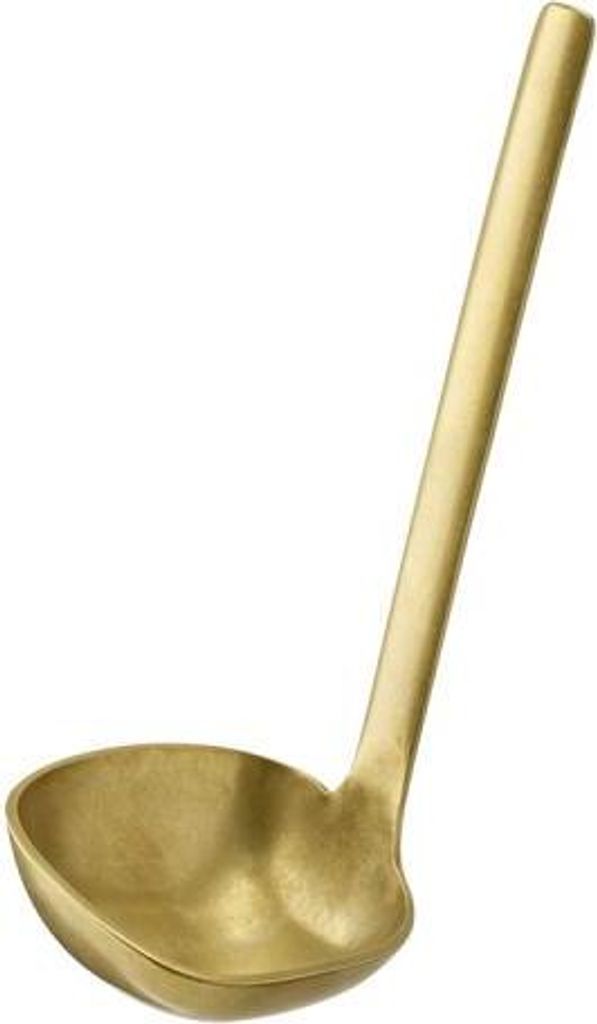 APS 75941 Löffel BULQ, 4er-Set, Edelstahl, PVD-beschichtet, Löffelmaß 4,5 x 4,5 cm, Gesamtlänge 12,5 cm, Gold