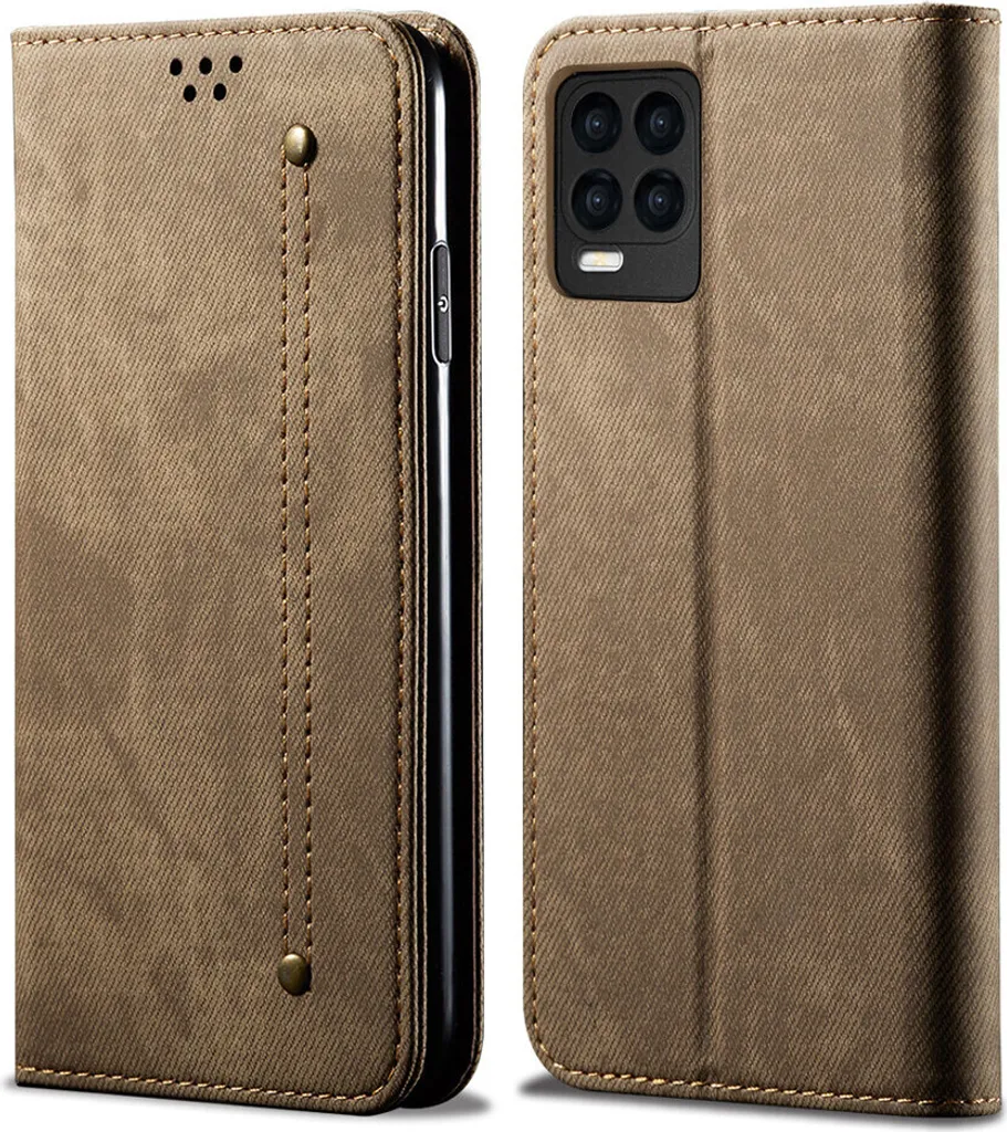 Custodia Chic Realme 8 Pro Cachi - Wallet Leather Case con Magnete
