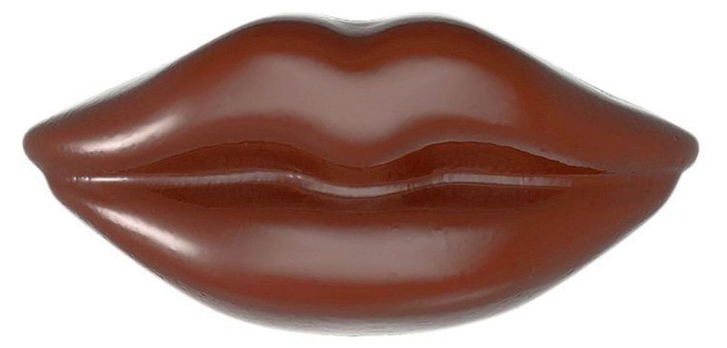 Schokoladen Form – Kussmund, 32 x 15,5 x 8 mm