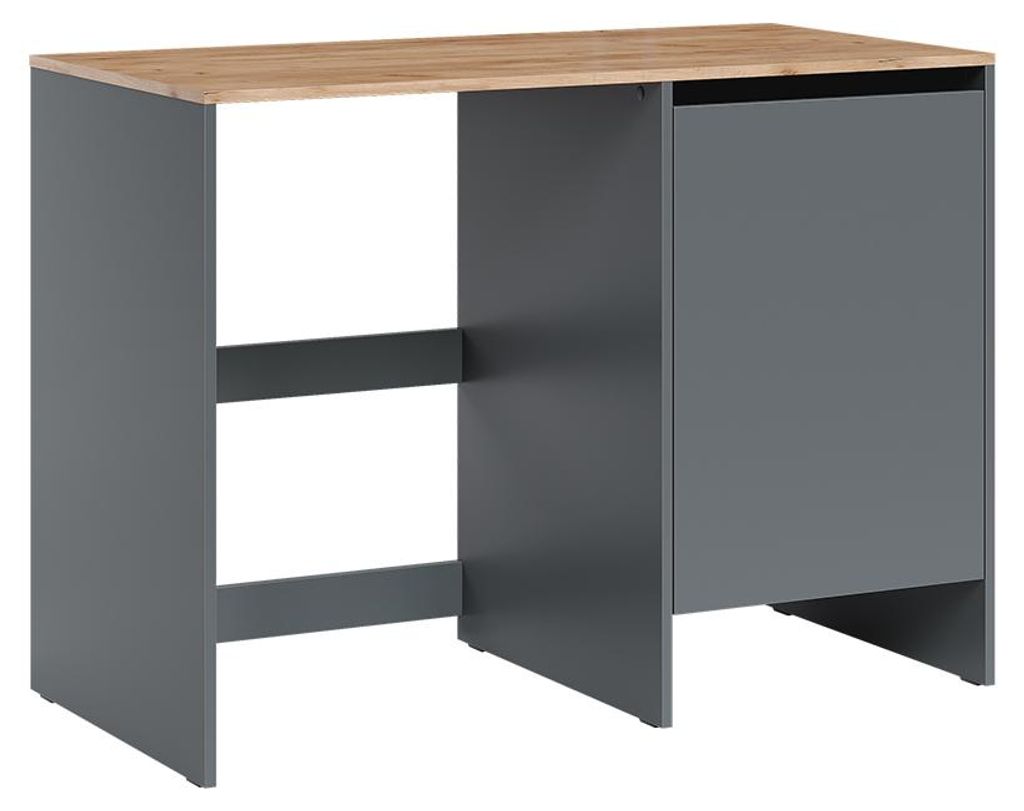 Waschmaschinenschrank Vicco Viktor Anthrazit/Goldkraft Eiche 119.6 x 88.2 cm mit 1 Tür, Model 60597