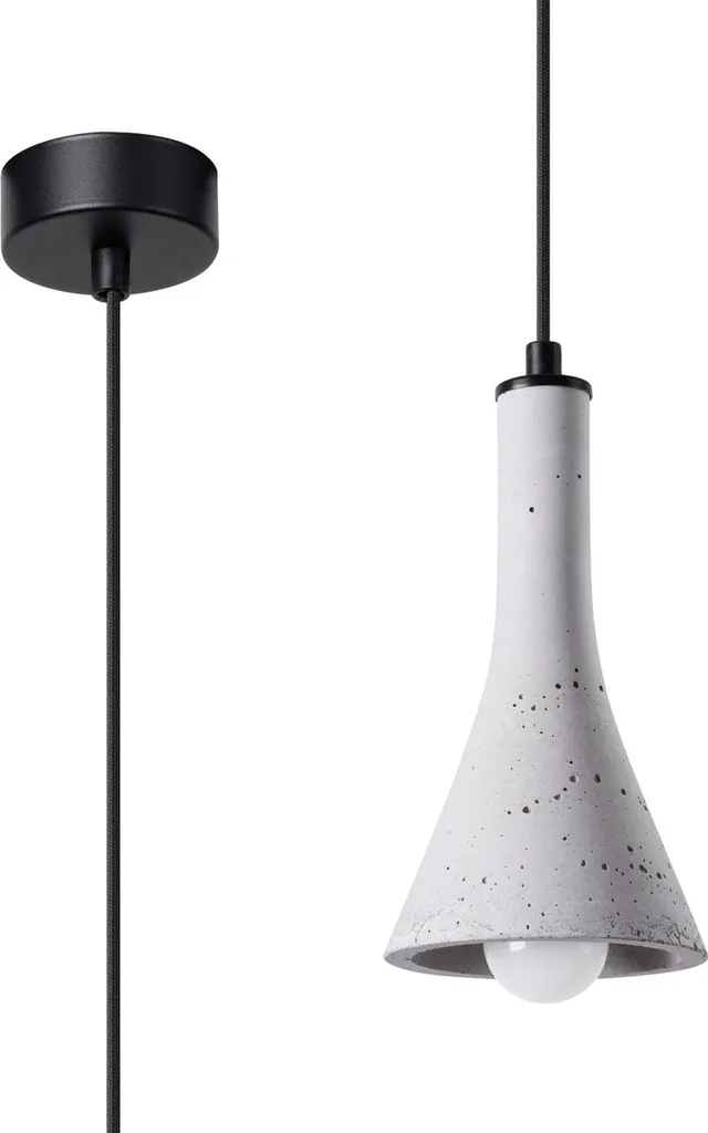 Suspension Compacte Grise E14 - Éclairage Design pour Petits Espaces - 9