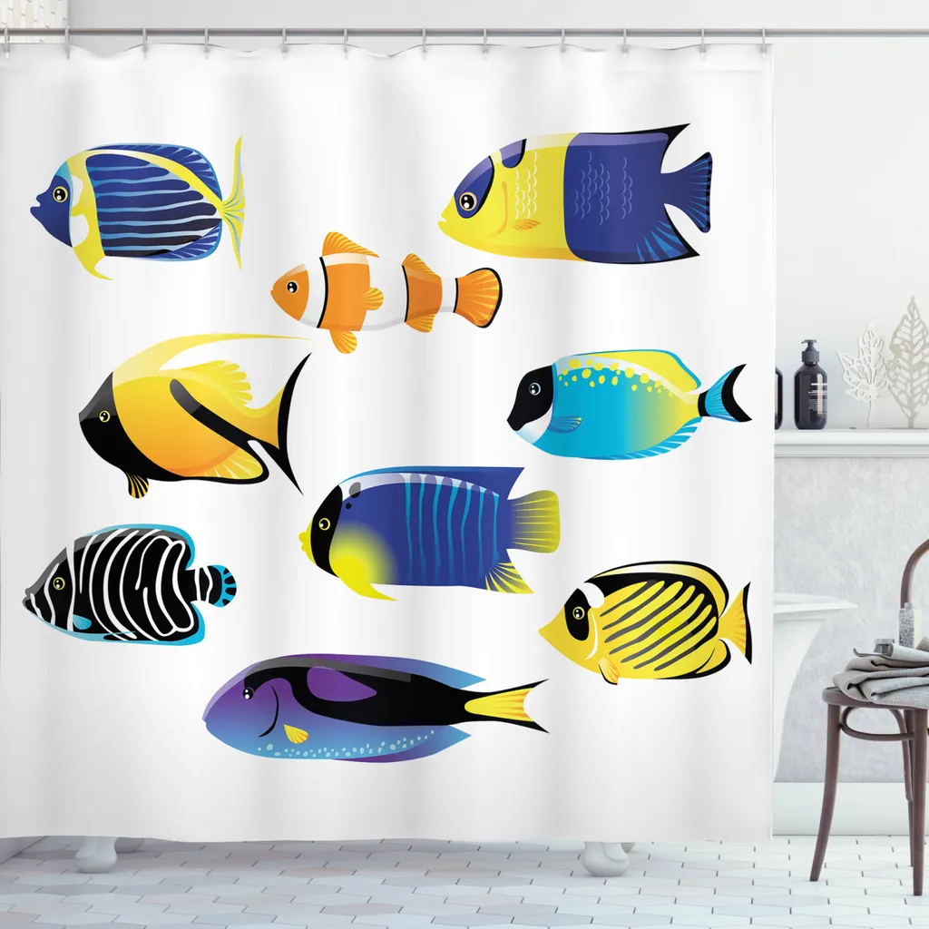 Tenda da Doccia Marina ABAKUHAUS 175x240 cm - Estate Tutto l'Anno
