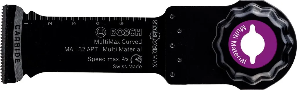Scier le métal et l'inox avec la lame Bosch MAII 32 APT StarlockMax 32mm