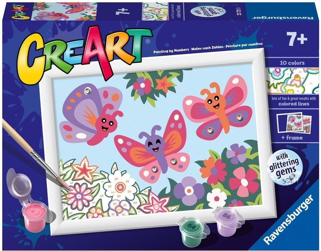 CreArt fr Kinder: Schmetterlinge