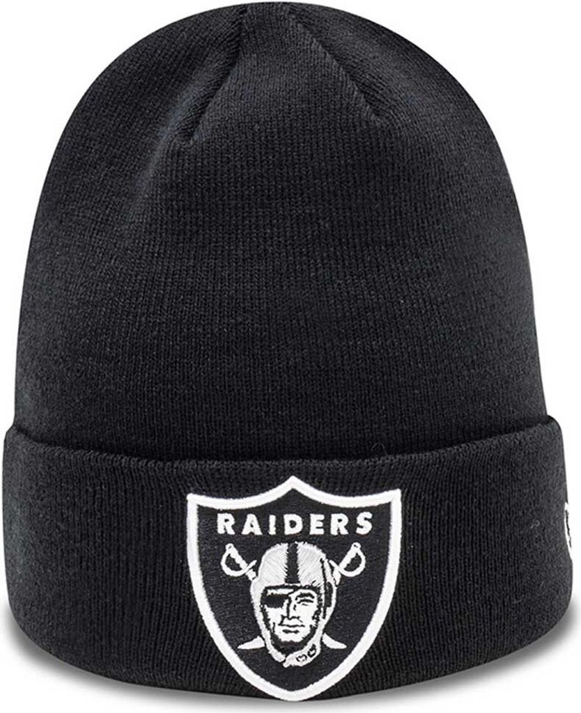 New Era NFL Las Vegas Raiders Essential Cuff Beanie Hat Produktbild 