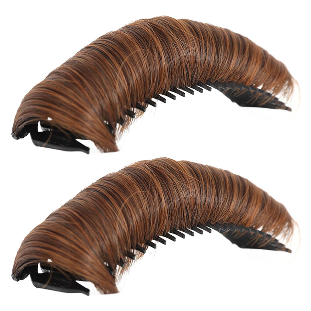 2 Stück Unsichtbar Flauschiges Haarpolster für Damen, Produktbild 