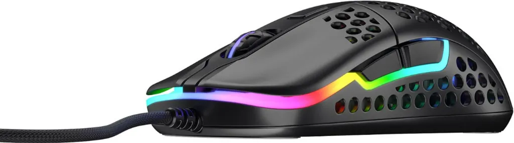Souris gamer optique Cherry M42 RGB symétrique 16000 DPI filaire noire