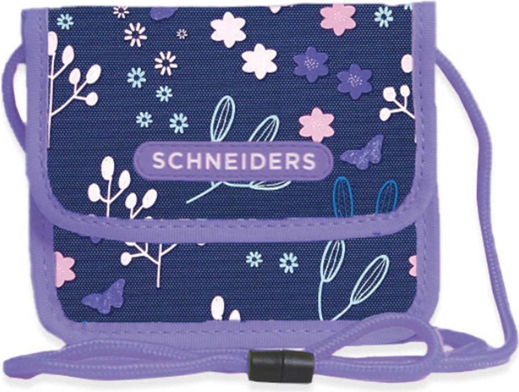 Schneiders Brustbeutel Geldbörse Neck Pouch Bloom / Lucky Girl violett