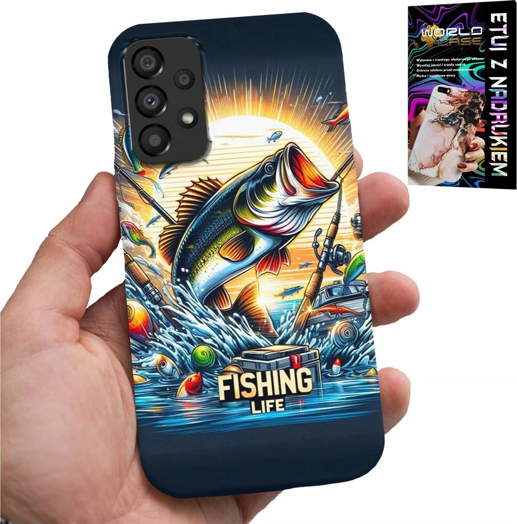 Gehäuse Für Samsung Galaxy A53 5G - Angler-Designs, Fisch, Kabeljau, Lachs