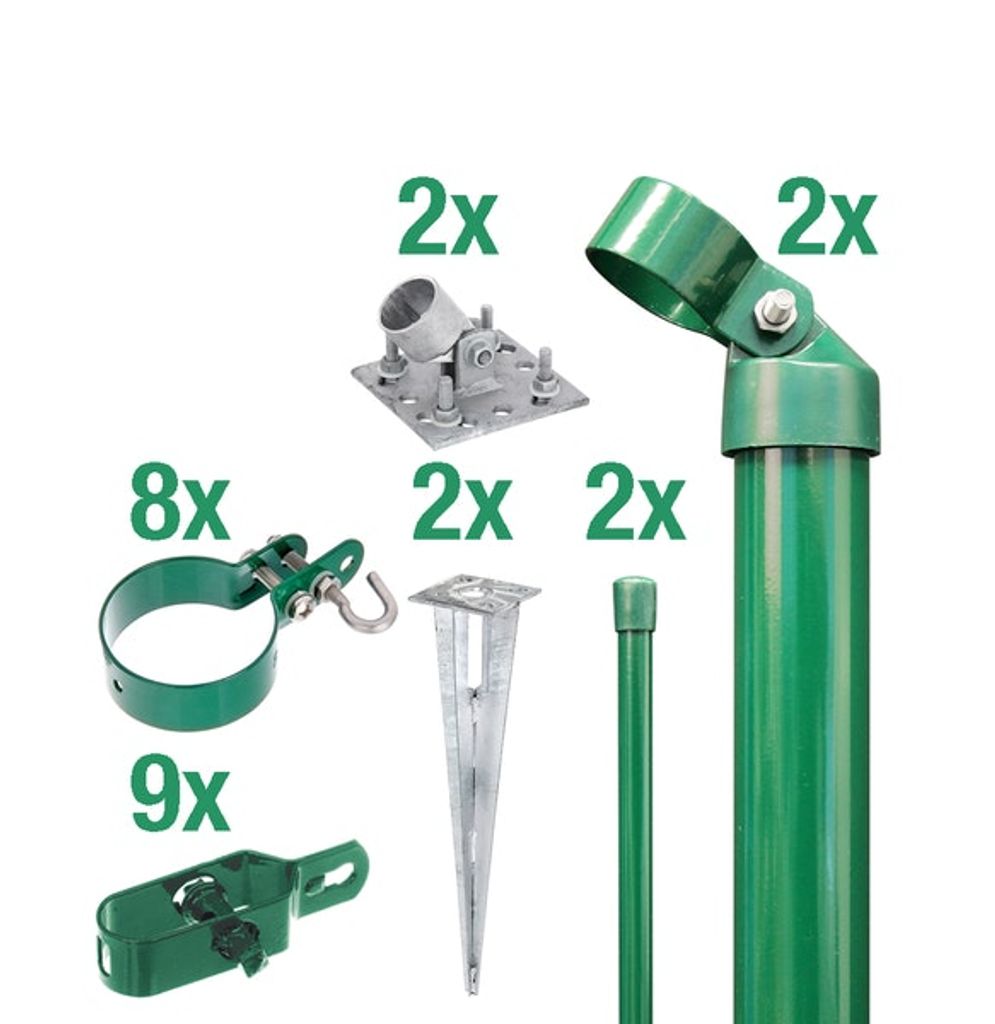Alberts 601621 Set angolo recinzione cancello in filo Immagine del prodotto 