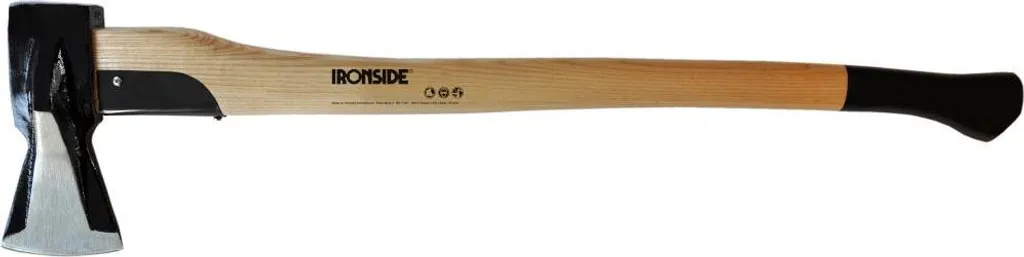 Mazza Ascia da Spacco 2kg Legno Frassino con Protezione Acciaio