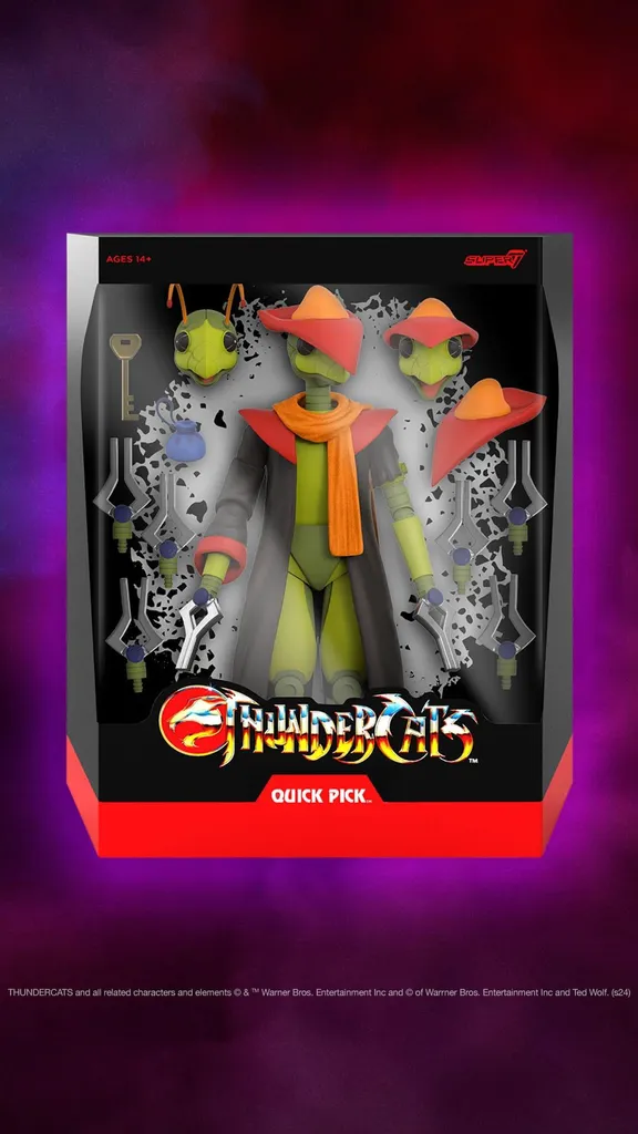 Quick-Pick Thundercats Ultimates 18 cm figurine avec accessoires Super7 - 5