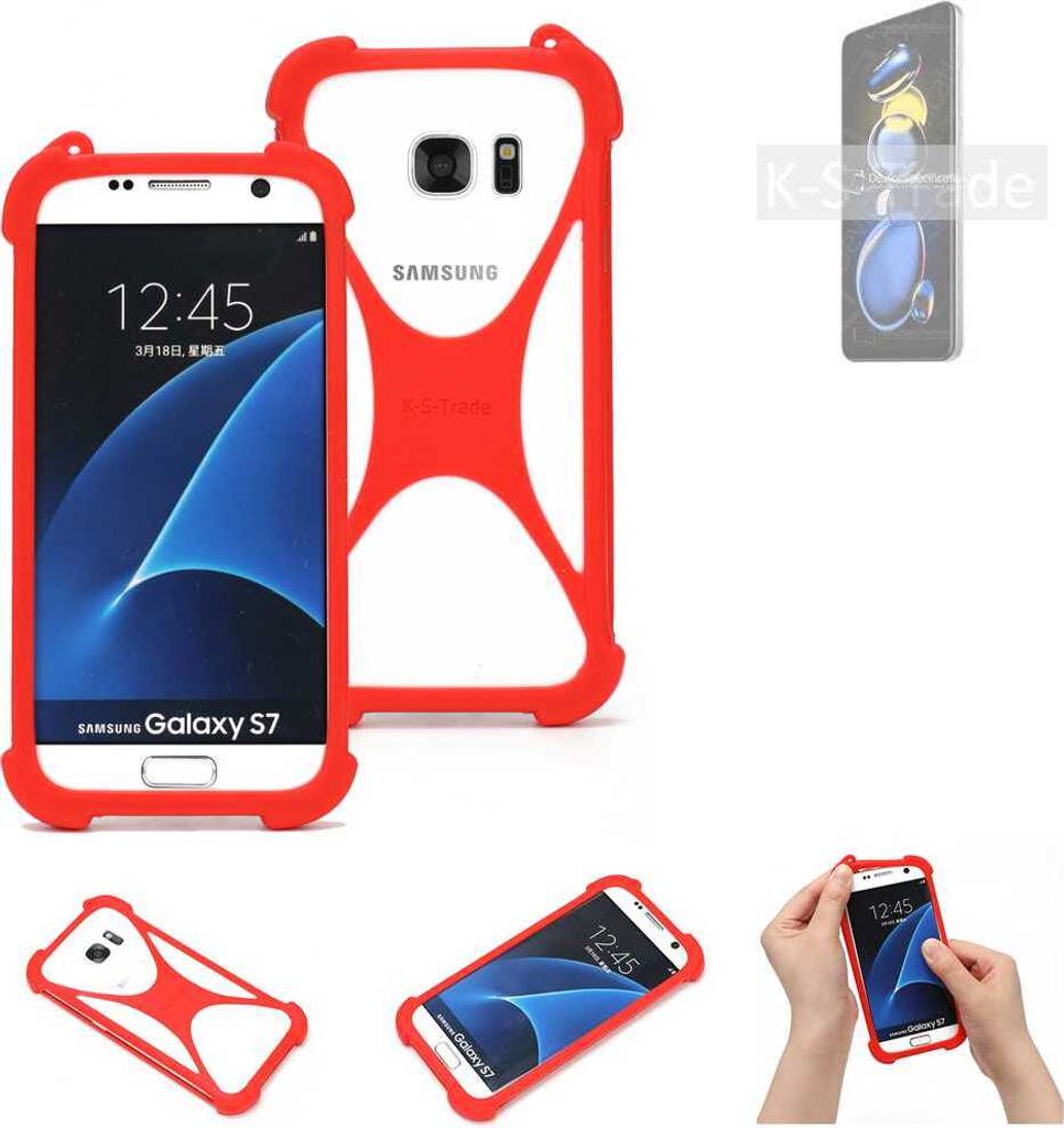 K-S-Trade Handy-Hülle kompatibel mit Xiaomi Redmi Note 11T Pro Schutz-Hülle Bumper Silikon Schutz Hülle Cover Case Silikoncase Silikonbumper TPU
