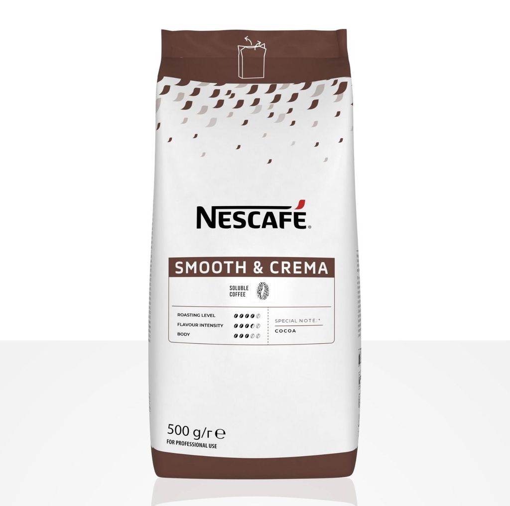 Nestle Nescafe Smooth & Crema 500g Instantkaffee, löslicher Produktbild 