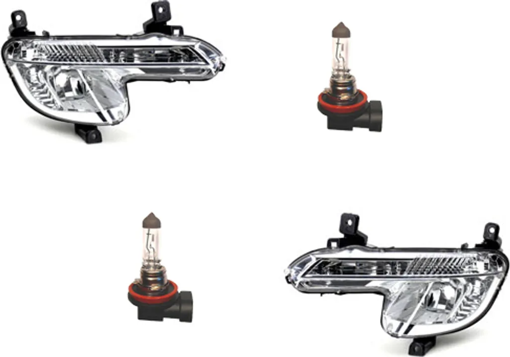 Set Fendinebbia JOHNS per Peugeot 508 2010-2014 | Ricambio Qualità H8 L+R